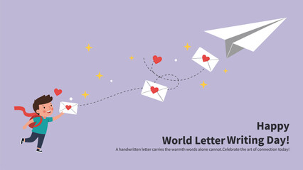 Happy World Letter Writing Day Celebrating the Art of Correspondence with Heartfelt Messages