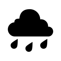 Rainy Cloud Icon