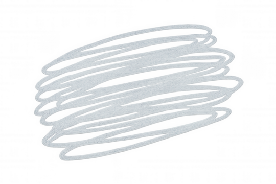 White scribble oval forming transparent backdrop, marker strokes overlapping, creating hand-drawn graphic element for creative design projects