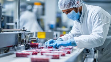 Quality control actions for hygiene standards in food processing facilities