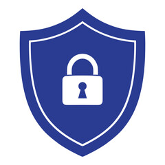 Security Shield Icon &ndash; Cyber Protection and Data Safety Illustration