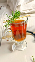 Winter medicinal teas,  cold remedies, herbs, and concoctions