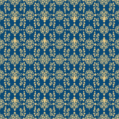 seamless damask pattern