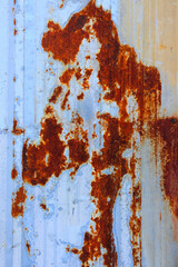 rusty metal background