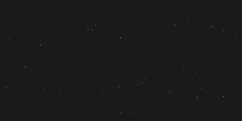 Stars in space.  Galaxy space background.  Night sky with glowing stars. 