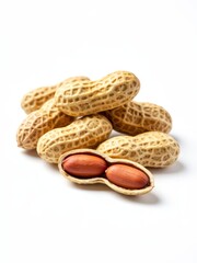 Peanut harvesting process farm food photography studio close-up nutty delights