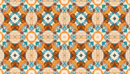 Geometric Tile Pattern Design.