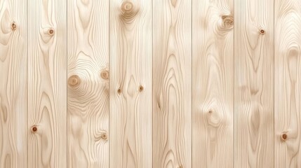Fototapeta premium Light Wood Texture, Vertical Grain