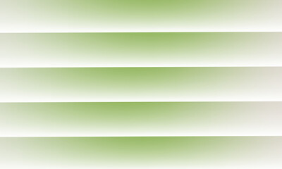 Obraz premium Abstract light green horizontal stripes with subtle shadows creating a layered modern and clean background design