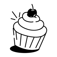 A hand drawn style icon showing acorn nut
