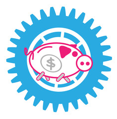 Business people vector illustration with business concept simple and giving good information
