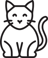 cat vector design art illustrator icon 