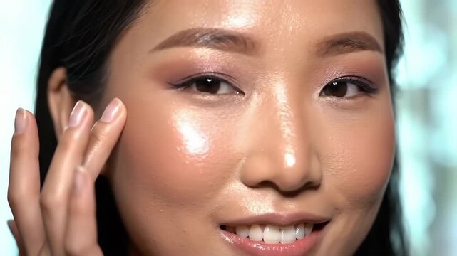 Radiant Glow Asian Skin Makeup Tutorial & Skincare Routine