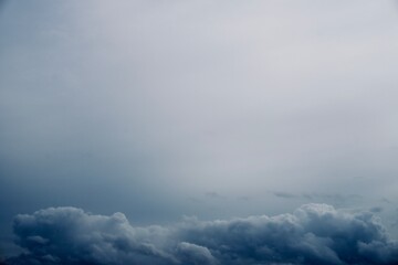 Heavy Gray Overcast Layers Above