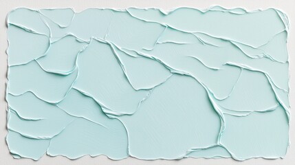 Obraz premium A textured canvas with a light blue background and a slightly uneven, hand-painted appearance.