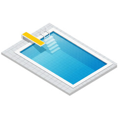 Antique blue and white porcelain vase with floral pattern isolated on transparent background