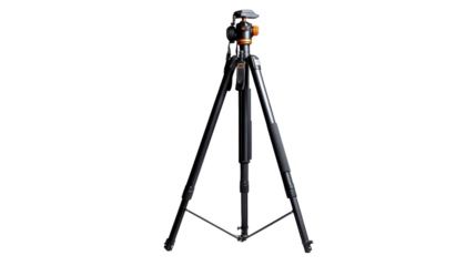 Tripod for cameras, designed for stability and versatility, perfect for professional photography.