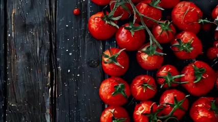 Bright holiday composition for happy celebrate la tomatina, abstract vivid composition consists of fictional unreal fantastic vision on background