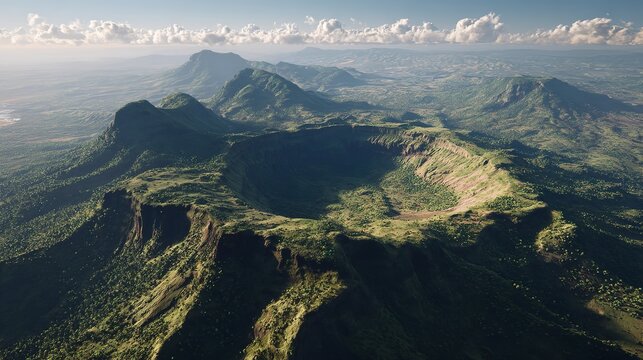 Trou aux Cerfs - A Dormant Volcanic Crater in Mauritius