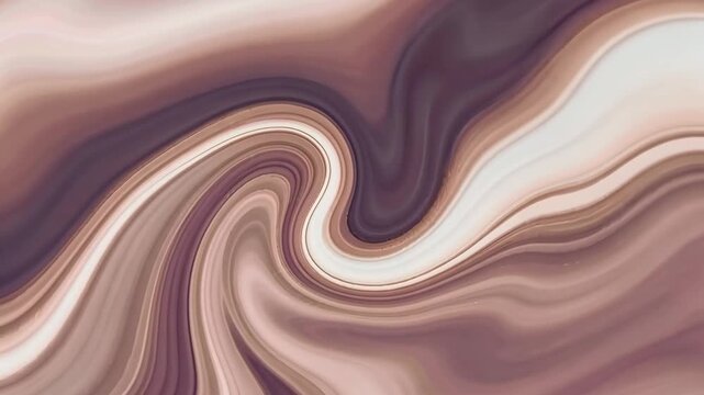 Abstract wavy marble texture in shades of pink and cream  