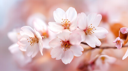 pink cherry blossom spring
