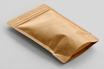 Brown paper pouch, food packaging