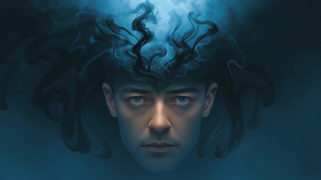 A person surrounded by negative energy. A toxic person or someone who is not pleasant to be around. A person filled with negative thoughts that drain energy.