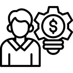 Entrepreneurship line icon
