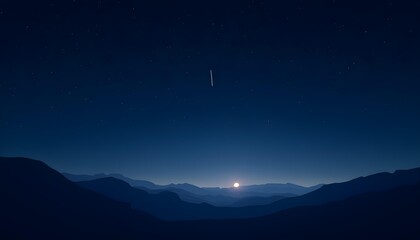 Satellite's Starlight Path