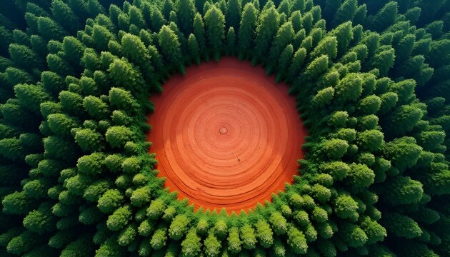 Contrast of Nature: Rainforest Rift
