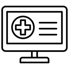 Obraz premium online icon