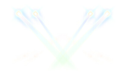 Lens flare vibrant stage spotlight. Glowing light rays background. perfect for wedding card, VFX design, theatre stage poster, party, music event.