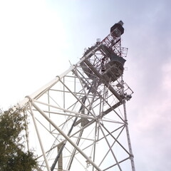 television antenna in the sky