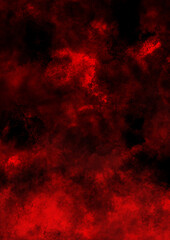 不気味で怪しいモヤモヤした赤と黒の背景画像