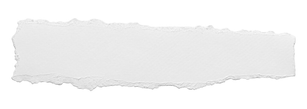 ripped element set of torn paper edges isolated with clipping path on background. torn paper texture, ripped of paper designs and jagged paper edges create a raw, artistic look