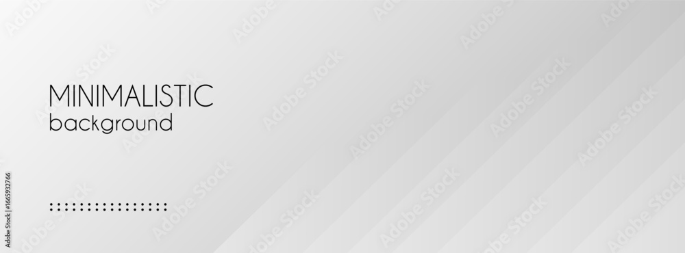 Wall mural minimalistic white abstract vector banner. light neutral business striped background with copy space