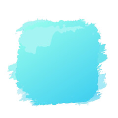 Naklejka premium blue watercolor background