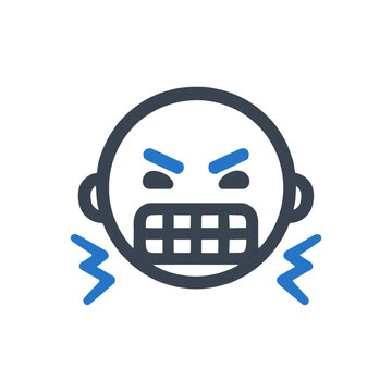 Bruxism Jaw Clenching icon