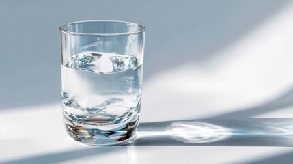Clear glass of water