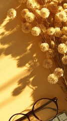 Fototapeta premium Warm Tones and Flowers