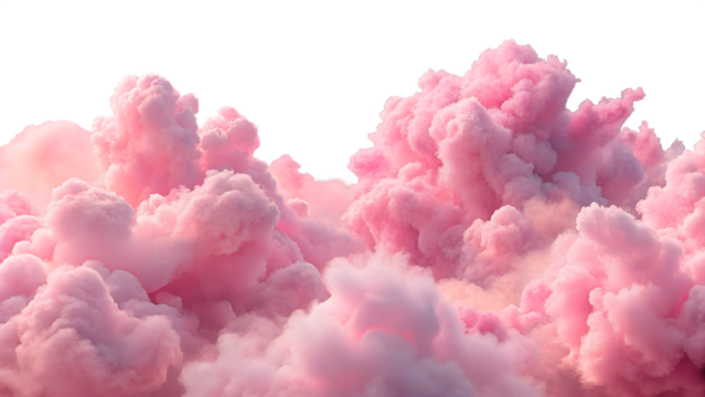 Pink Smoke Cloud Explosion for Celebration or Gender Reveal
