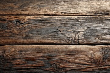 Naklejka premium Close-up of weathered wooden planks (13)