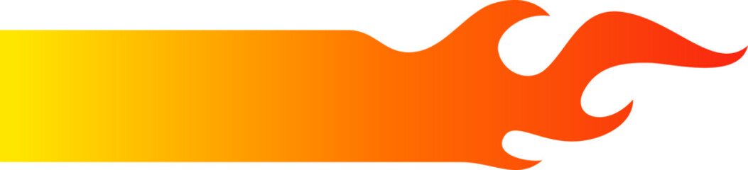 hot fire for lower third copy space element © santi