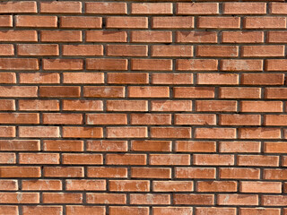 Obraz premium red brick wall background