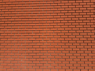 Obraz premium red brick wall background