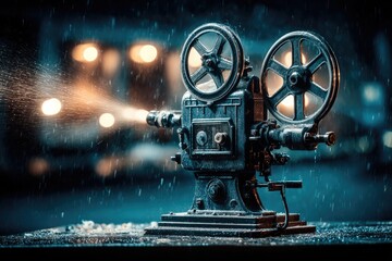 Obraz premium Vintage Film Projector