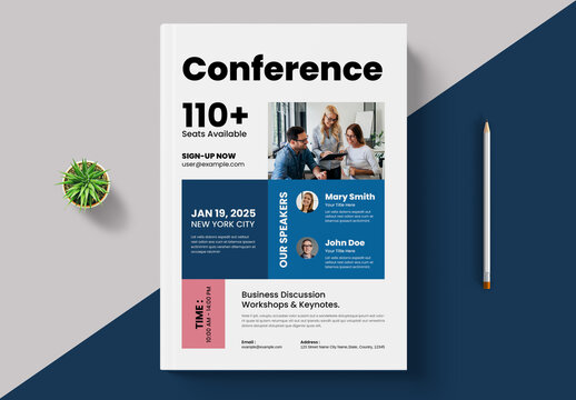 Conference Business Flyer Template