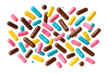 Chocolate sprinkles for fun cakes