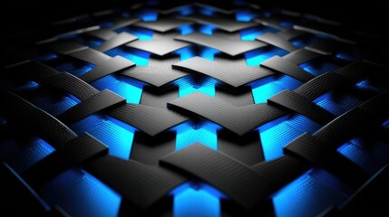 Abstract Glowing Pattern