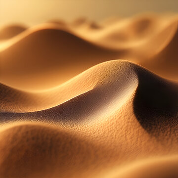 abstract background with golden sand waves